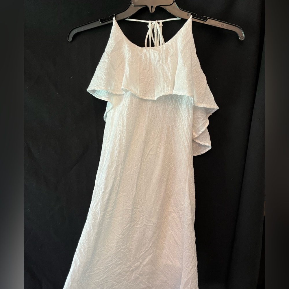 Small White Halter Dress